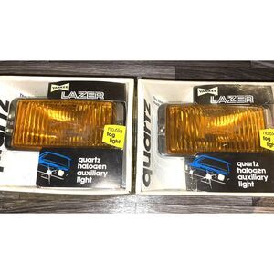 "New" Vintage Yankee Rectangular Amber Automotive Light Set